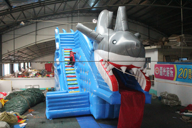 阳江大鲨鱼水滑梯制造